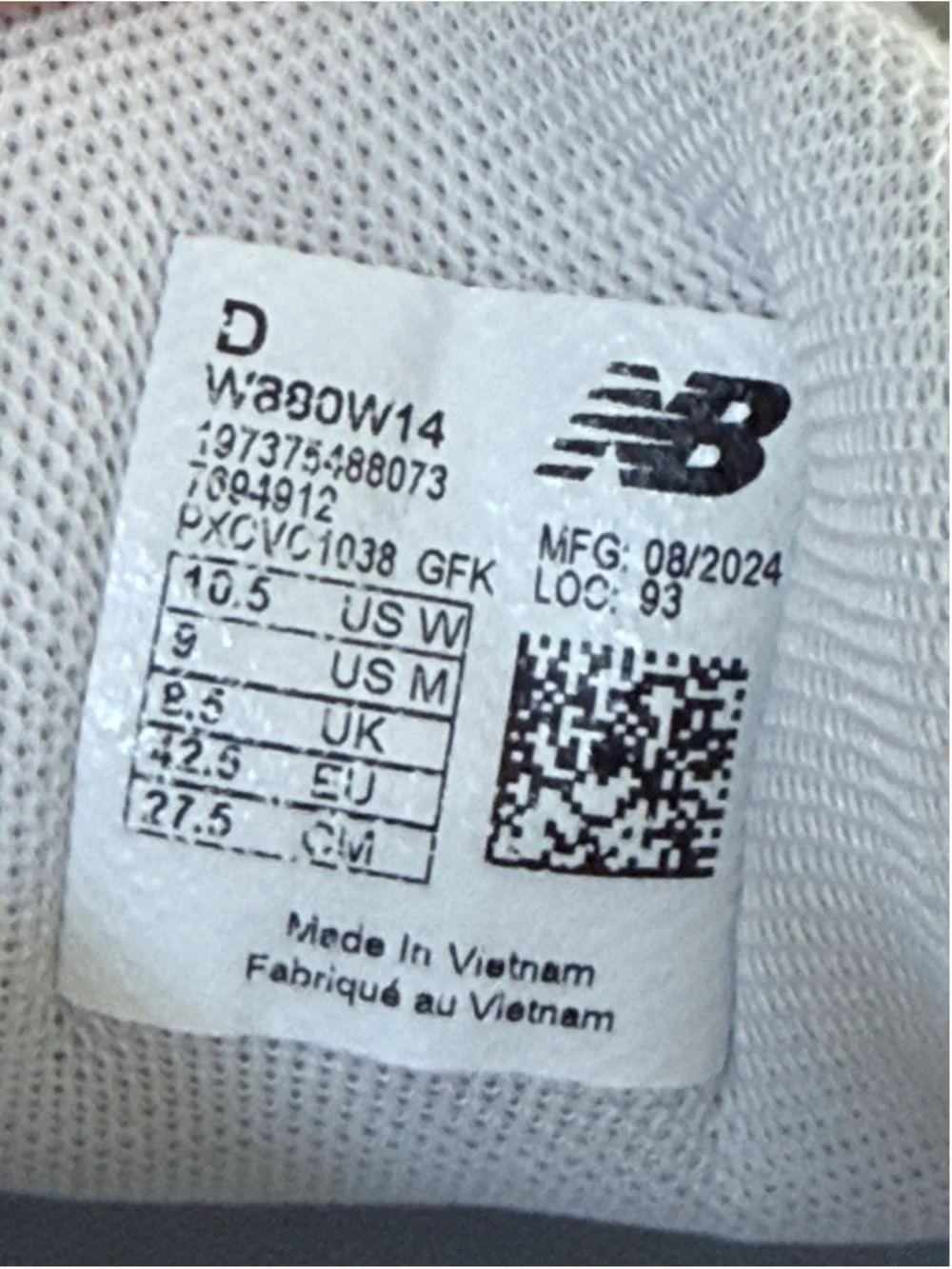 New Balance Fresh Foam X 880v14 Women’s 10.5 White Silver Running Shoes W880W14